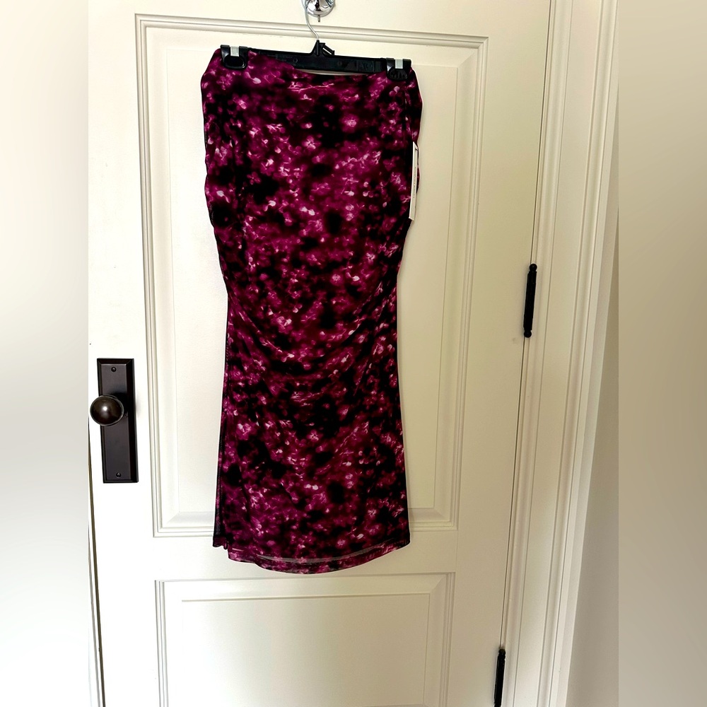 Calvin Klein Ruched skirt NWT US XL